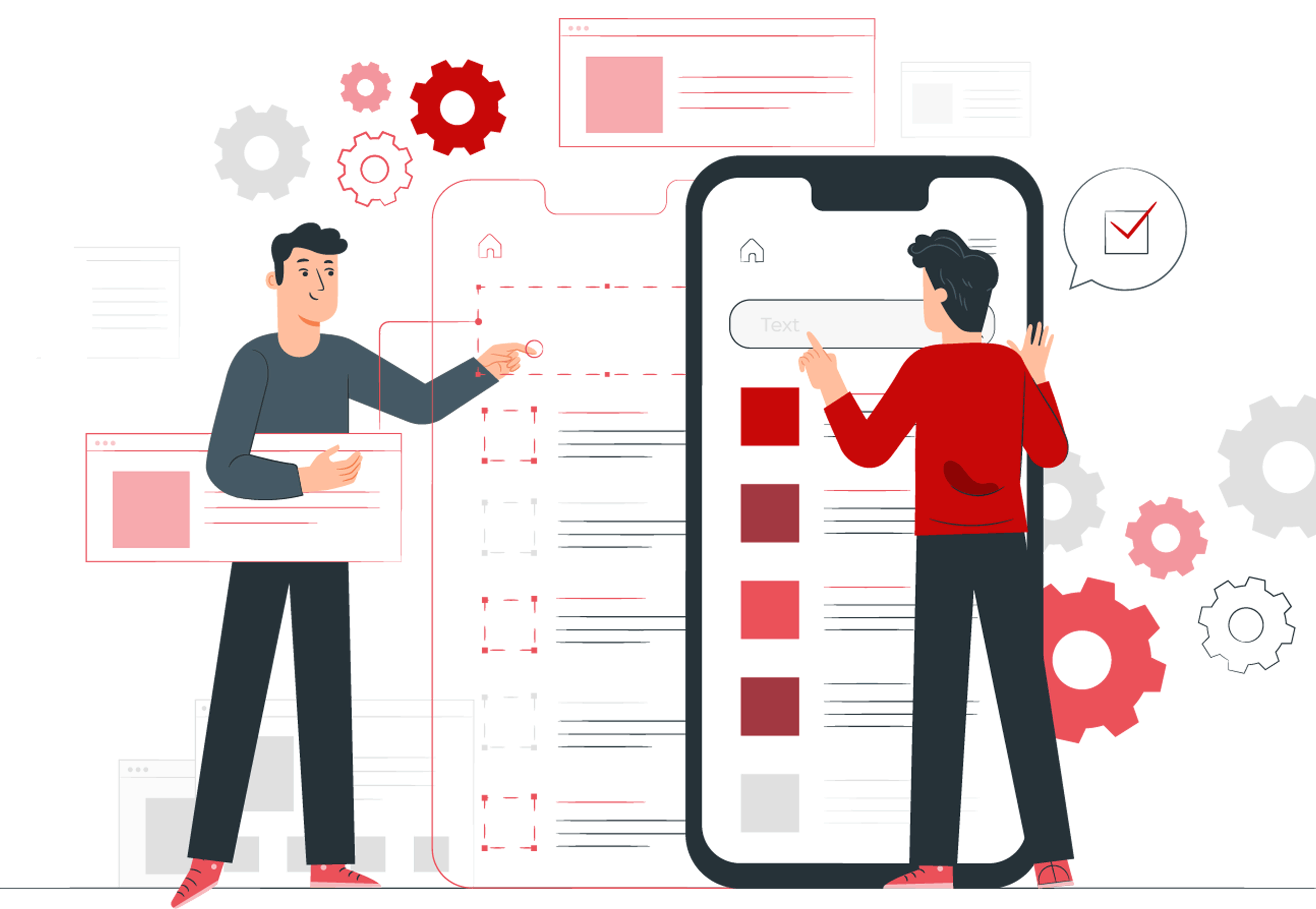 KRAN's Iterative Approach for Crafting Tailored Mobile
								App Solutions, Ensuring Client Excellence